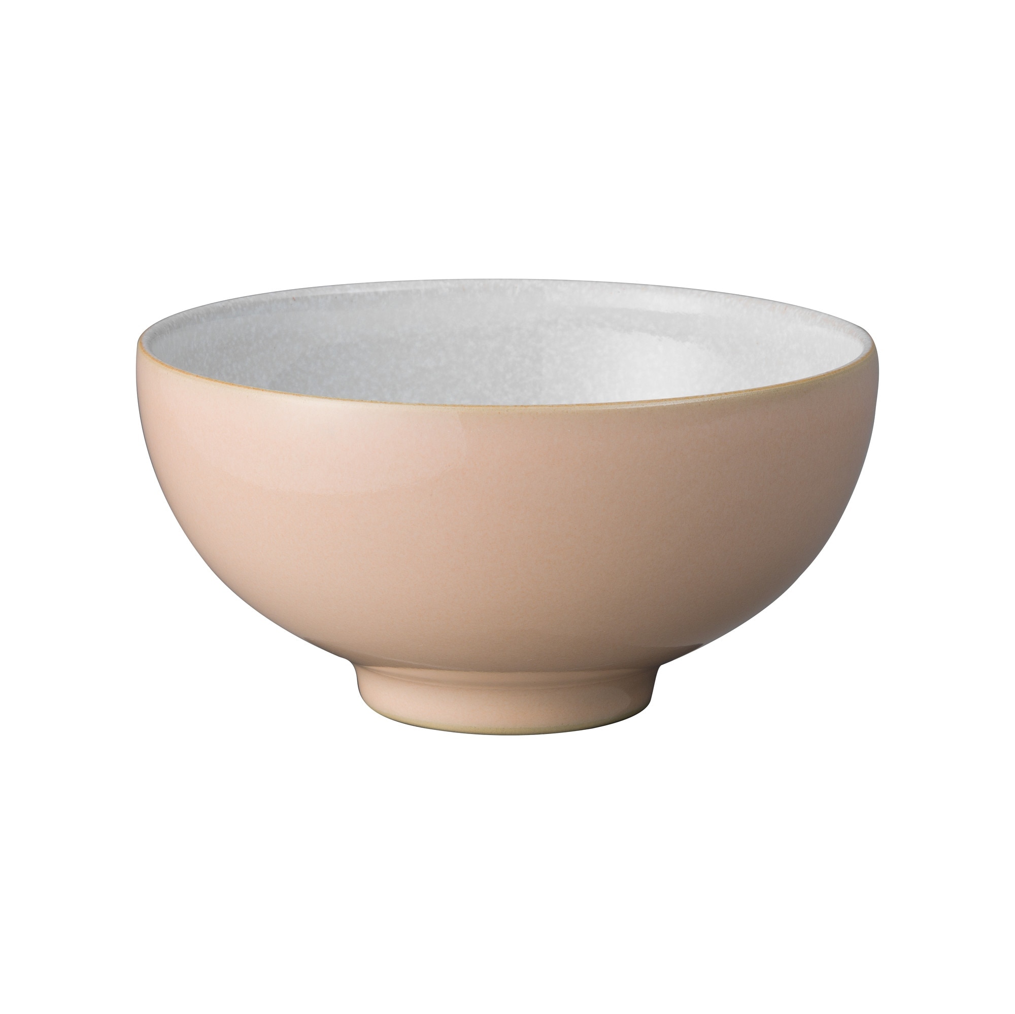 Product photograph of Elements Shell Peach Rice Bowl Seconds from Denby Retail Ltd